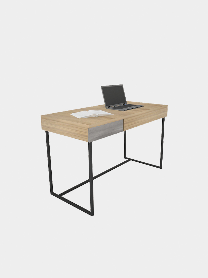 โต๊ะทำงานขาเหล็ก สไตล์โมเดิร์น ส่งฟรี ในกทมและปริมณฑล : Inhome Furniture