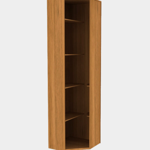Walk-in Closet ตู้เข้ามุม สีฮันนี่วอลนัท